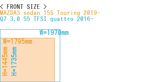 #MAZDA3 sedan 15S Touring 2019- + Q7 3.0 55 TFSI quattro 2016-